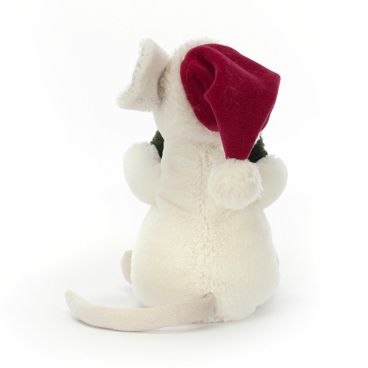Les détails particulièrement soignés de cette peluche en feront aussi un bel objet de décoration au pied du sapin.