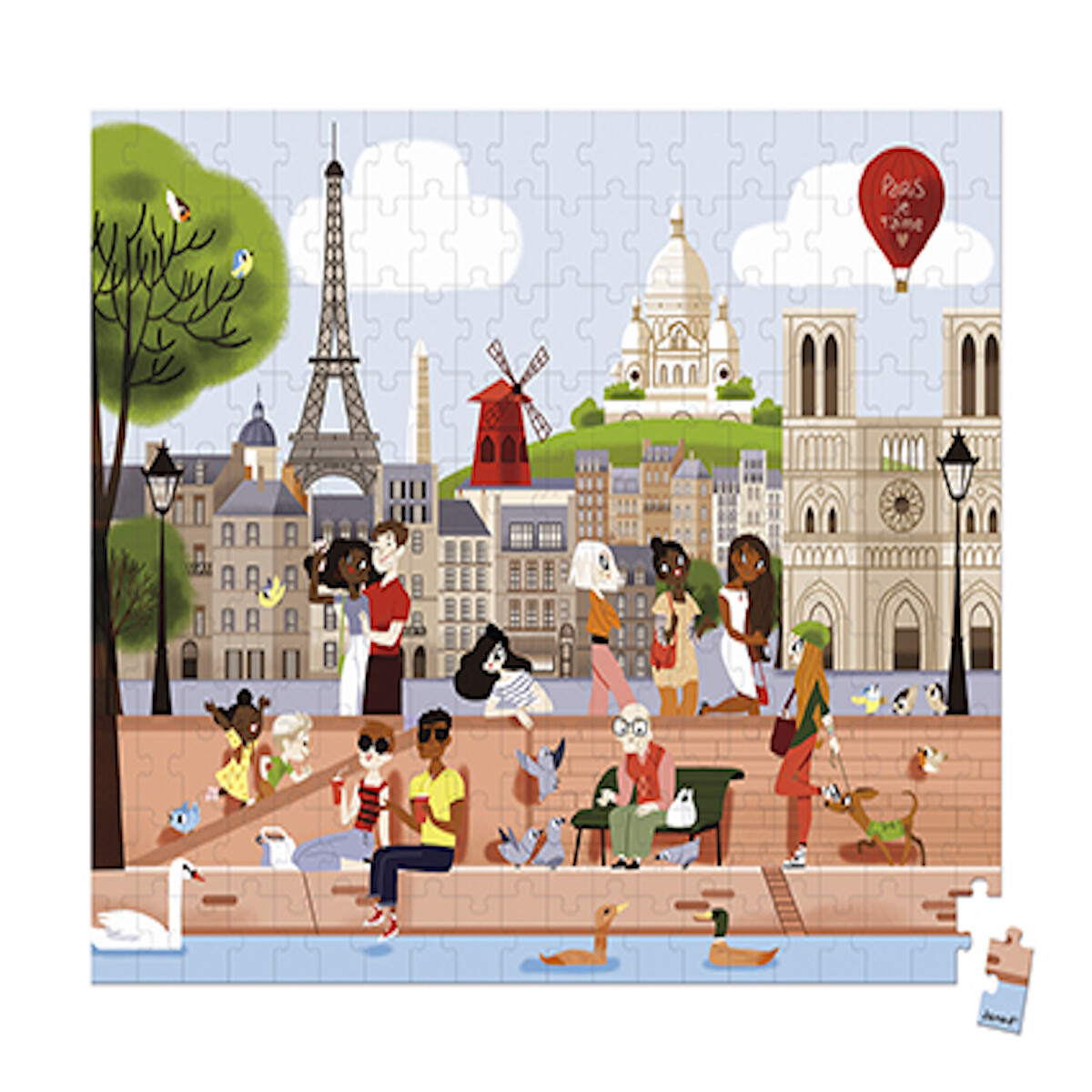 Puzzle Paris (200 pièces)