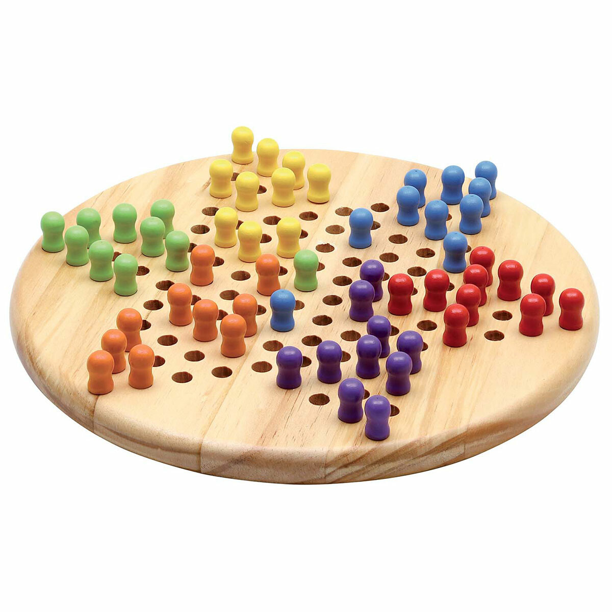 Ces beaux pions colorés sont inusables et permettront de passer de bons moments en famille ou avec des amis.