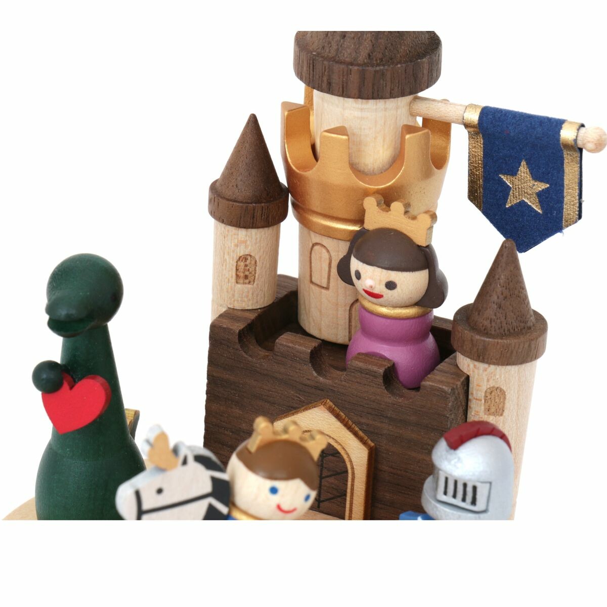 Boîte à musique animée Aventure au château