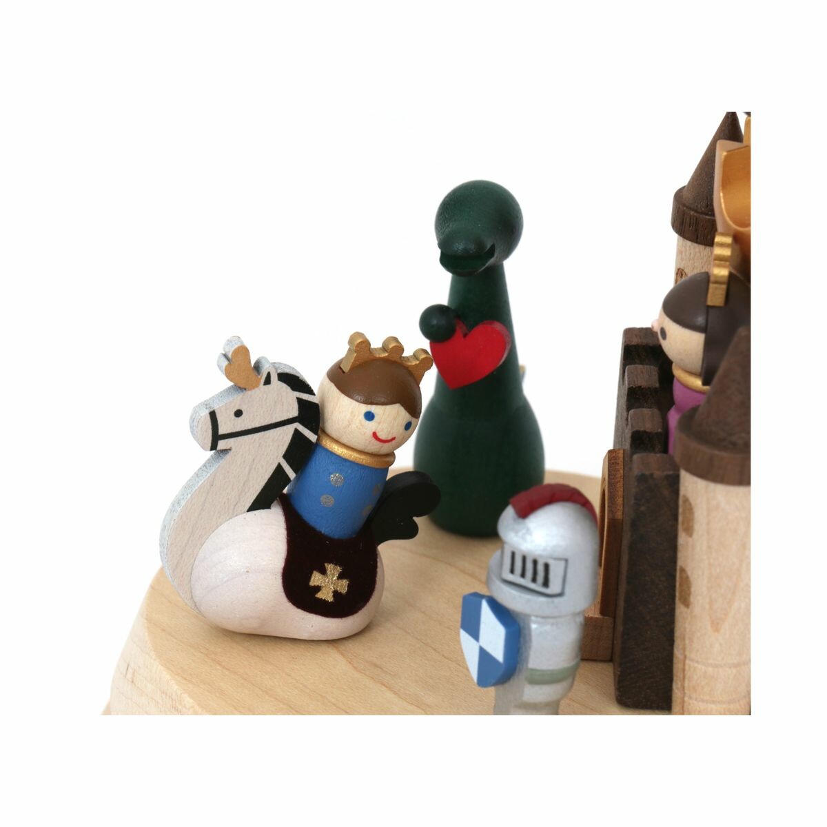 Boîte à musique animée Aventure au château