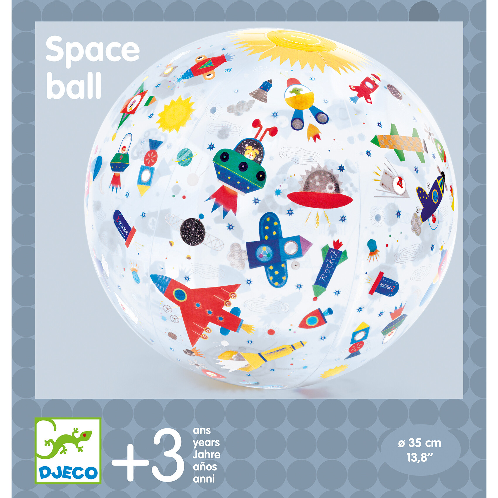 Ballon-espace Ballon gonflable espace 3 ans