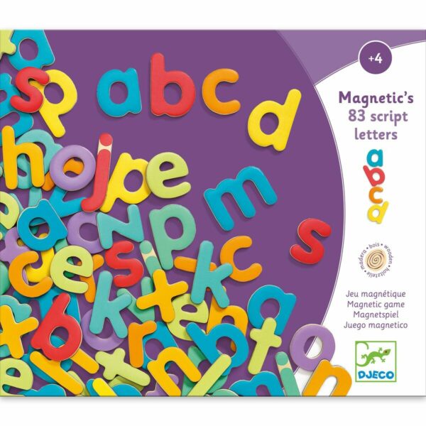 Votre enfant va adorer ces lettres colorées. Il va avoir très envie de rentrer dans "l'écriture". Dès 4 ans