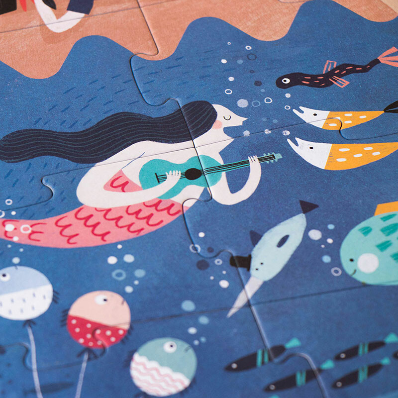 Ces puzzles aux belles illustrations colorées fascineront les plus jeunes et les aideront à développer leur dextérité et leur concentration.