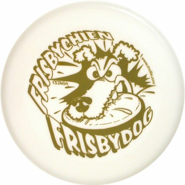 Découvrez ce Frisbee renforcé pour chien.