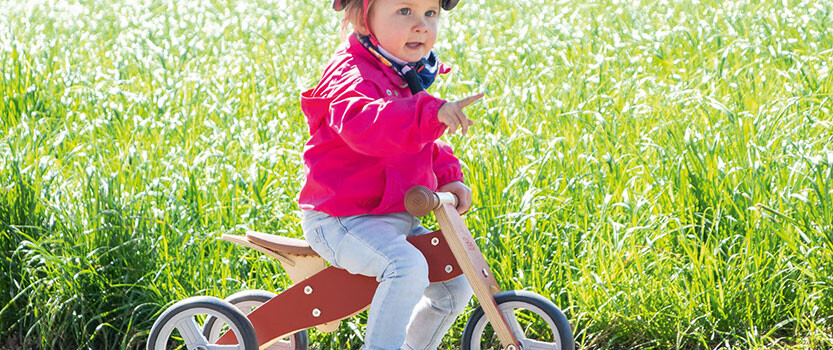 Vélos enfant, tricycles et draisiennes dès 1 an