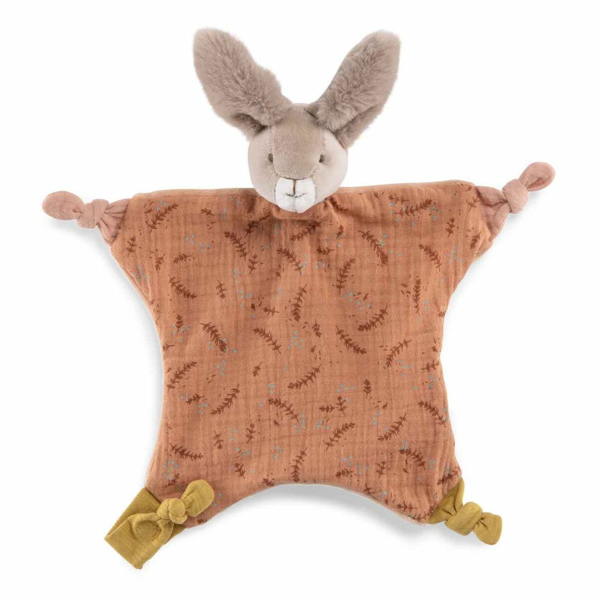 Le visage du lapin est brodé avec soin pour un look mignon et sécurisé