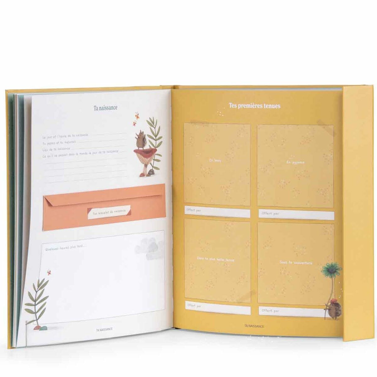 Livre de naissance lapin. Un souvenir précieux pour les parents qui viennent d'accueillir un nouveau-né dans leur famille