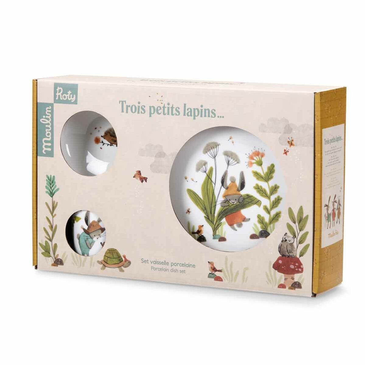 Set vaisselle lapin