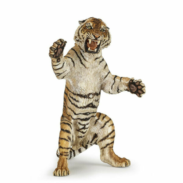 Avec la figurine Tigre debout, découvrez la vie sauvage comme si vous y étiez !