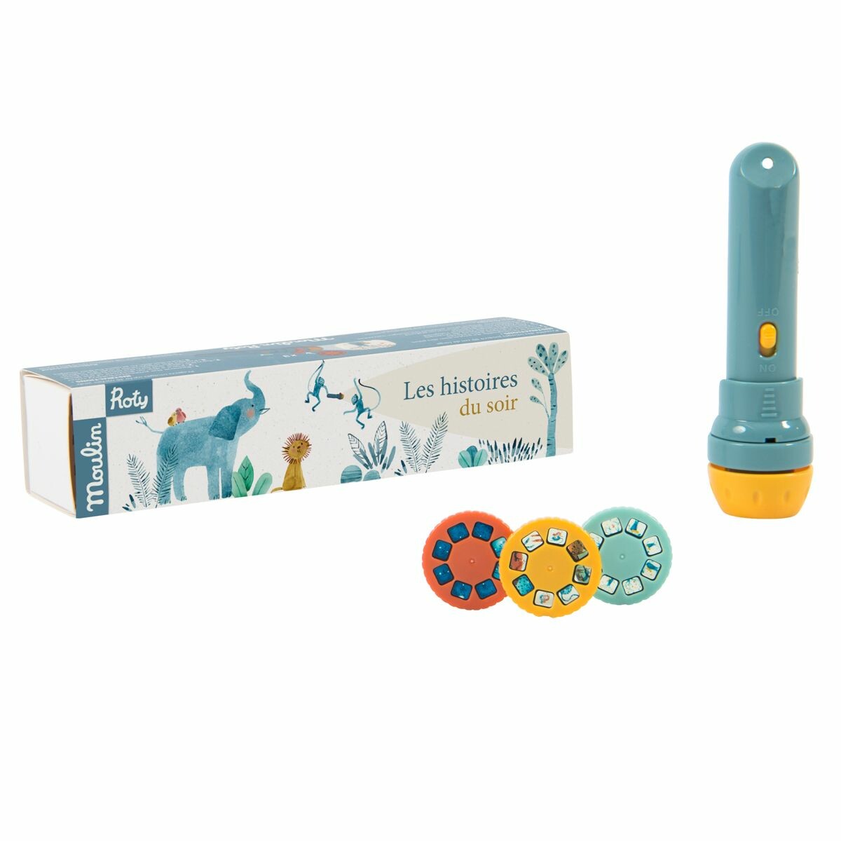 Lampe-histoires-SMB La Lampe à histoires Sous mon Baobab est une lampe à projeter des images et à raconter de fabuleuse histoire