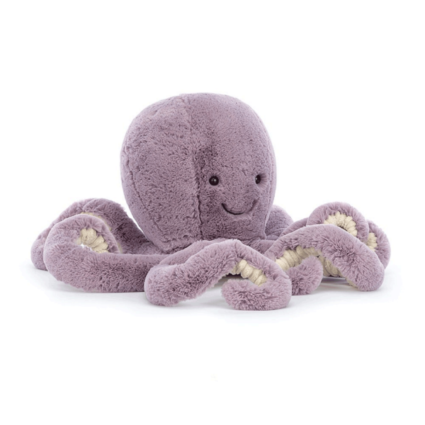 La grande pieuvre Maya a des tentacules souples et flexibles, pour stimuler l'imagination des enfants