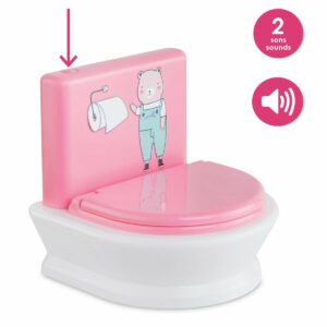 Toilettes interactives poupons 30 et 36 cm
