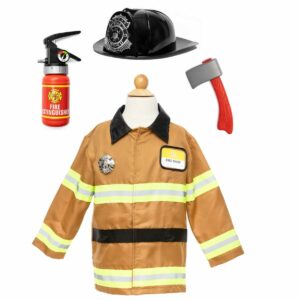Déguisement de pompier avec accessoires