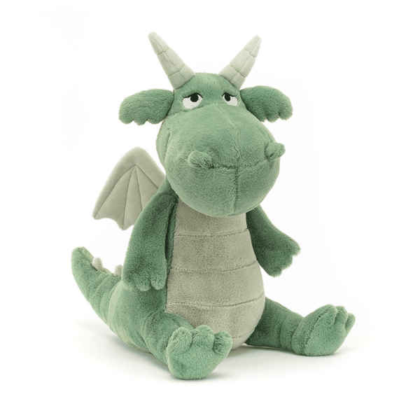 Découvrez la Peluche Adon le Dragon, une peluche d'une douceur exceptionnelle qui convient aux enfants dès 1 an.