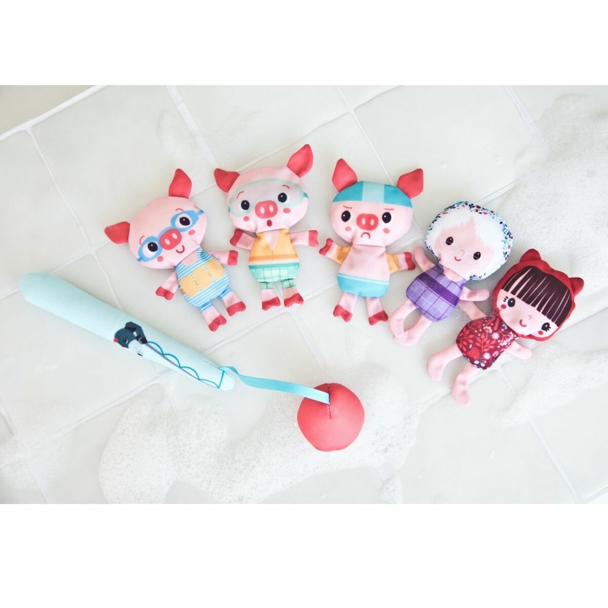 jeu-de-peche-louis-le-loup Pêche magnétique pour le bain Louis le Loup