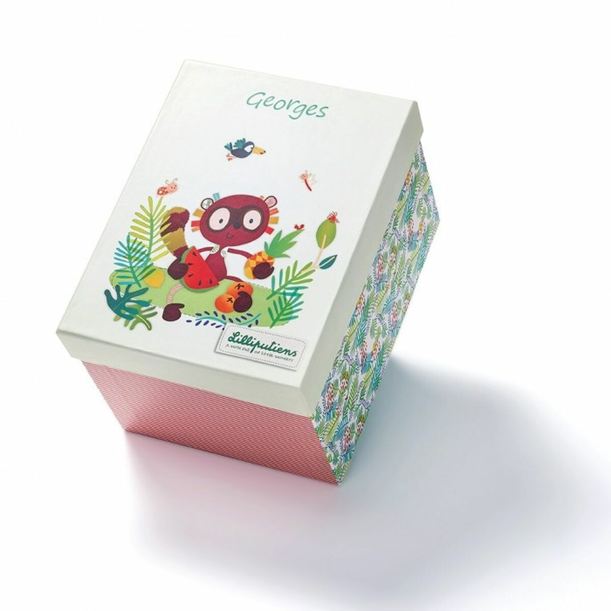 Coffret Peluche Georges le lémurien