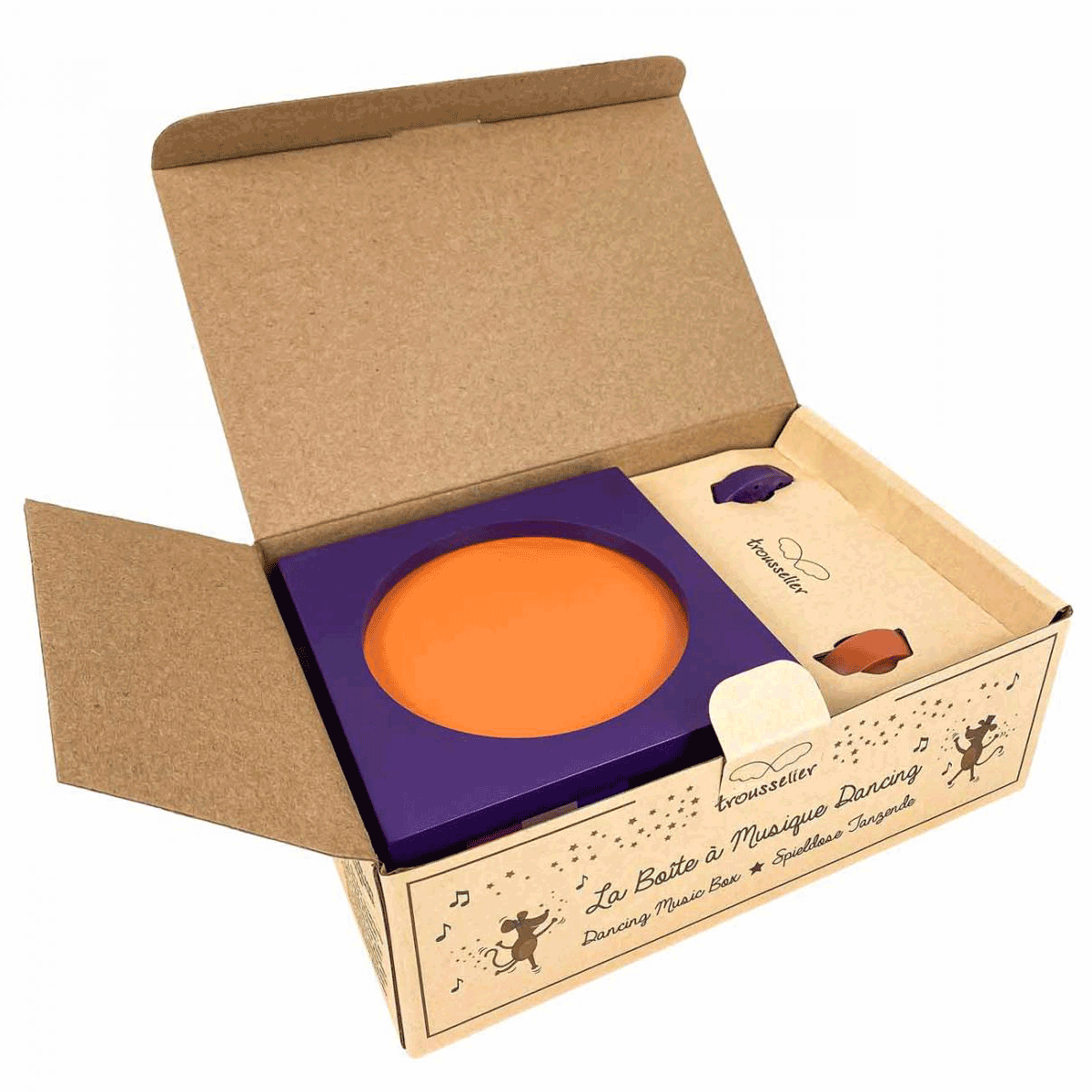 Le fonctionnement de la boîte à musique est très simple