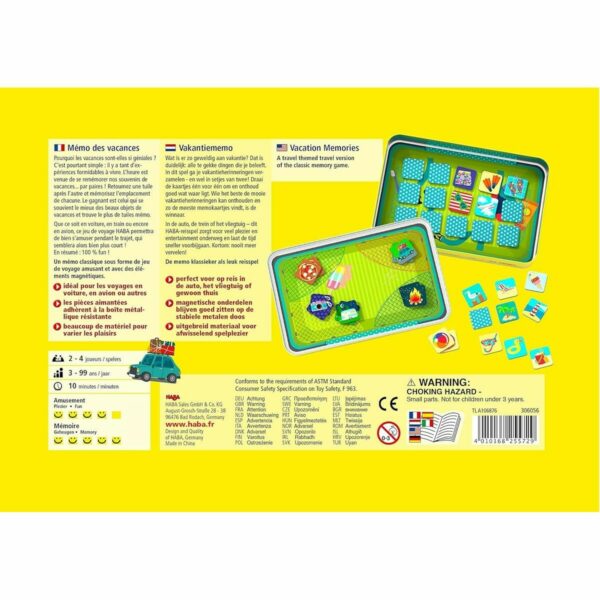 C'est un jeu éducatif amusant qui aide les enfants à développer leur mémoire et leur concentration