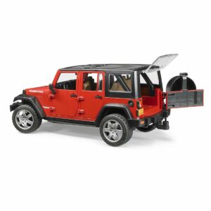 Jeep rouge 4×4 enfant
