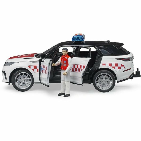 Range Rover Véhicule d’urgence médicale avec figurine. Jouet dès 4 ans
