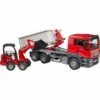 Le MAN TGS est une gamme de camions produite par le fabricant allemand MAN Truck & Bus. Les camions MAN TGS sont disponibles dans différentes configurations, notamment des camions à benne basculante, des camions de transport de marchandises générales, des camions-citernes, des camions de chantier, etc.