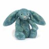 Câlinez cette Grande Peluche Bashful Bunny Bleu Azur 31 cm, elle est parfaite pour Bébé