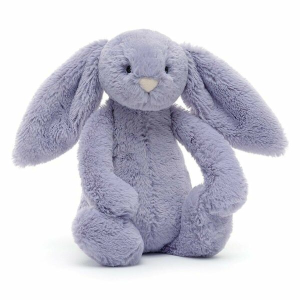 Câlinez cette Peluche Bashful Bunny, Lapin Violet 18 cm
