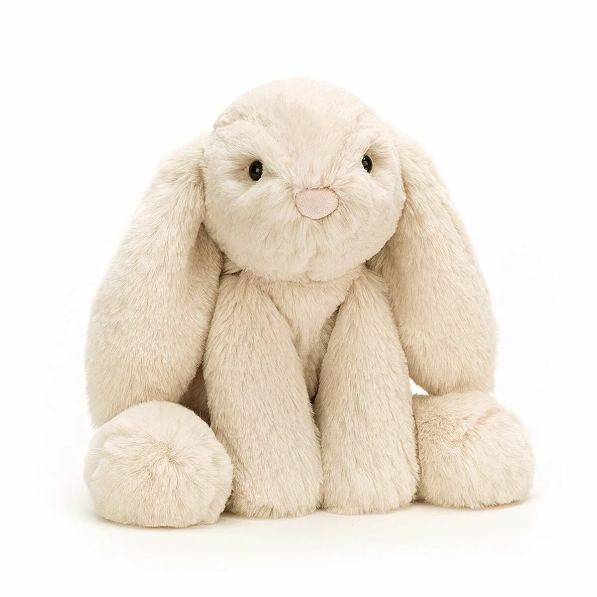 Petite-peluche-Lapin-Allongé-Bidiboule À offrir ou à s'offrir, ce lapin trop mignon accompagnera bébé pour devenir son meilleur ami. Très (très très) doux (même encore plus que ce que vous imaginez), il réconfortera les enfants et partagera leurs joies.
