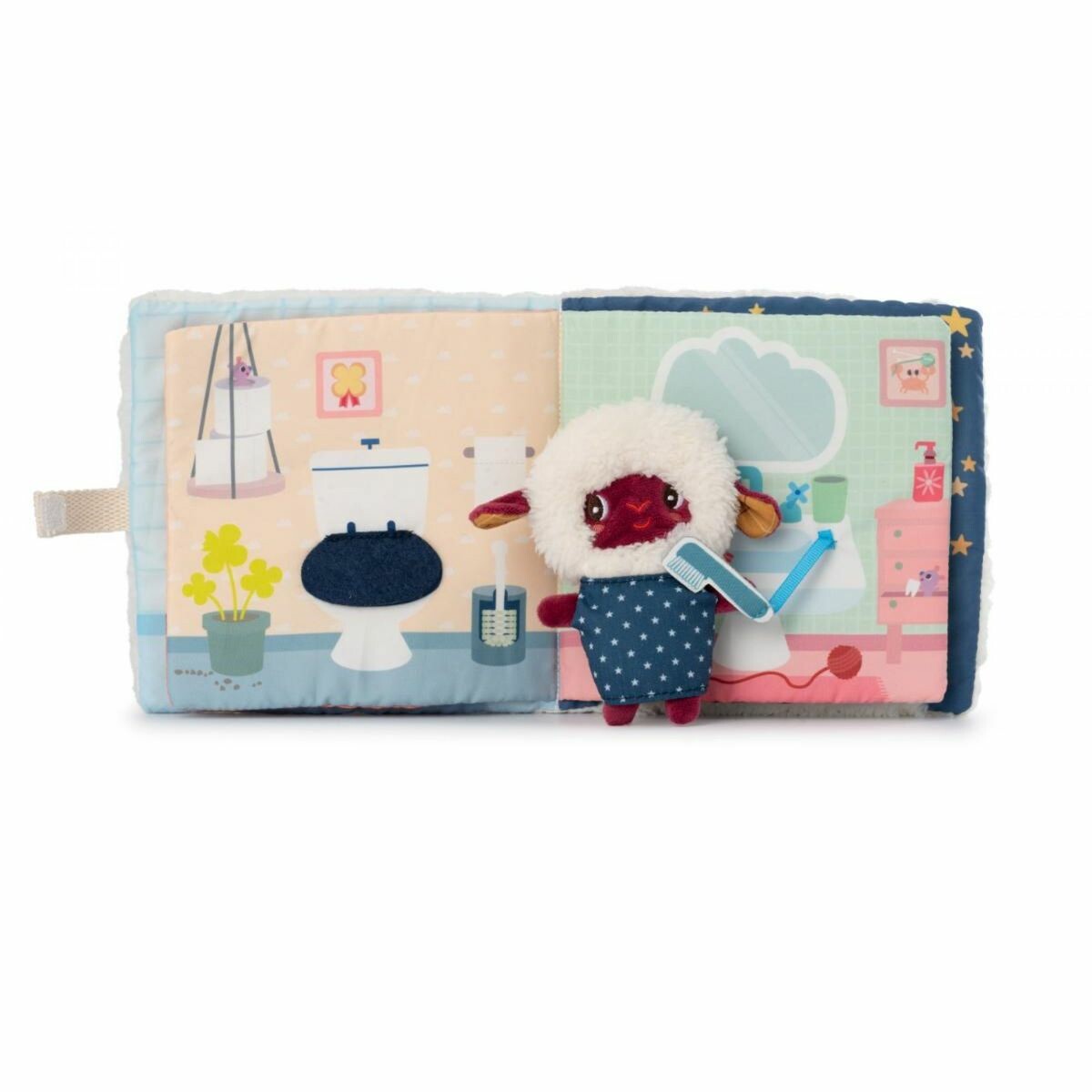 Le format pratique et facile à emporter partout. Il favorise le développement sensoriel de l'enfant, stimule sa motricité fine et sa coordination des mouvements