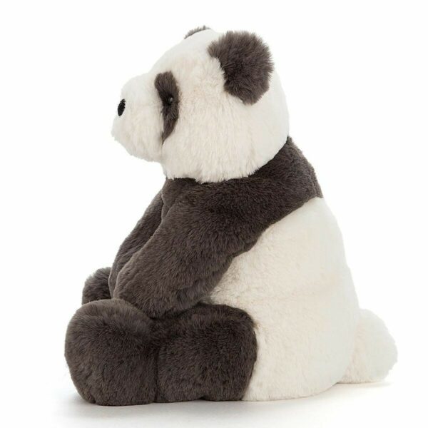 Harry le Panda est une peluche douce et moelleuse, parfaite pour les câlins.