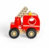 Découvrez Véhicule en bois, le Mini camion de pompier. Dès 1 an