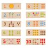 Puzzle Bois pour apprendre à compter dès 18 mois