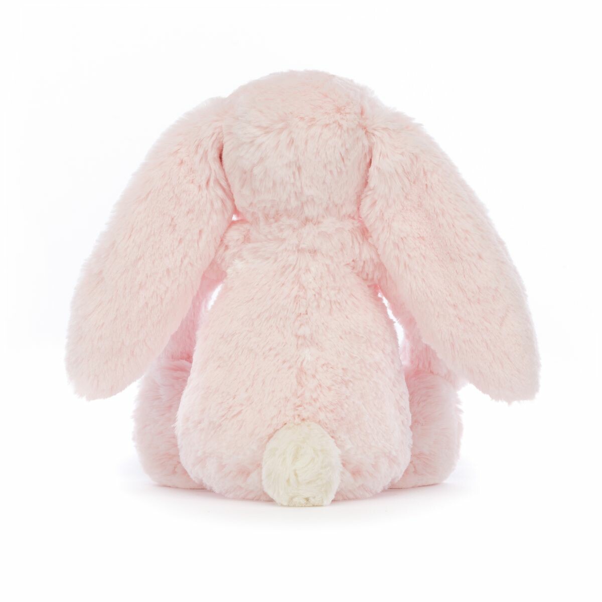 Une fourrure toute douce de couleur rose perle, des pattes de grandes oreilles tombantes et un petit nez très mignon, les enfants vont adorer !