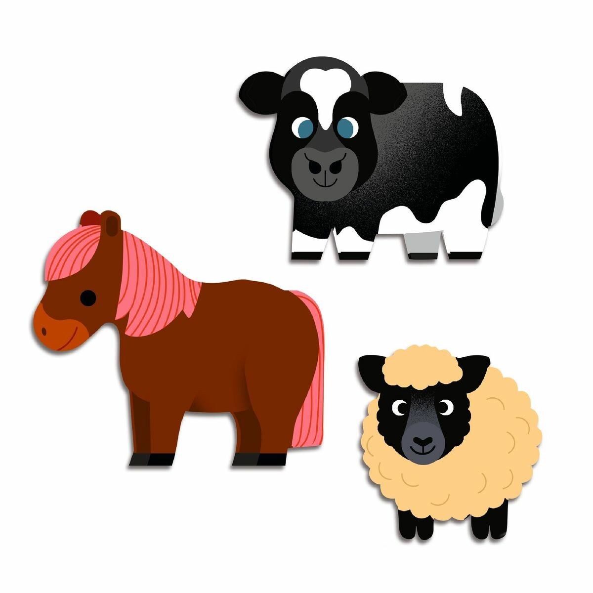Gommettes-Stickers-Ferme-Bidiboule Gommettes stickers Animaux de la ferme