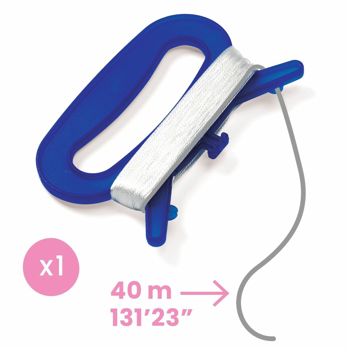 Il est facile à assembler et à démonter. 2 pièces à assembler, un fil à nouer pour attacher la poignée et c'est prêt ! Facile à faire décoller, léger et très maniable Il est souhaitable d'être accompagné d'un adulte.