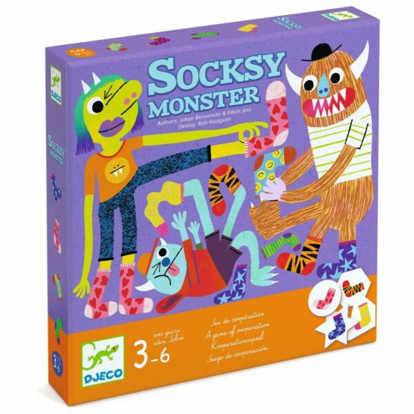 C’est jour de lessive à la maison des monstres à 3 pattes ! Il va falloir qu’ils lavent puis qu’ils trient leurs « triplettes » de chaussettes ! Les enfants prendront plaisir à faire la lessive dans ce jeu de mémoire mignon et ludique.