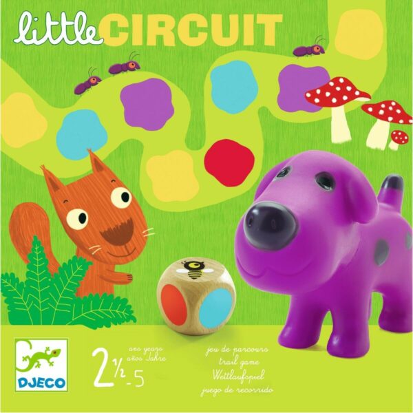 Les petits animaux se promènent ; lequel arrivera en 1er au bout du chemin ? Un jeu de circuit pour initier les plus jeunes au déplacement et les accompagner dans leur apprentissage des couleurs. Les jolies figurines en forme d'animaux emportent les enfants dans l'histoire du jeu.