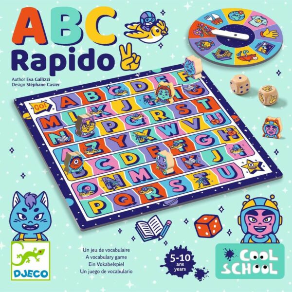 Jeu de mots ABC Rapido dès 6 ans