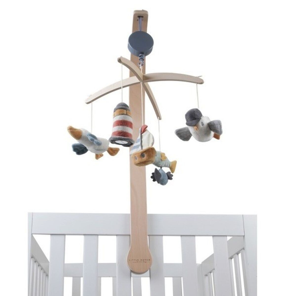 Mobile-Musicale-Mer Offrir un mobile musical à votre bébé présente de nombreux avantage, il faut cependant qu'il soit hors de la portée de Bébé.