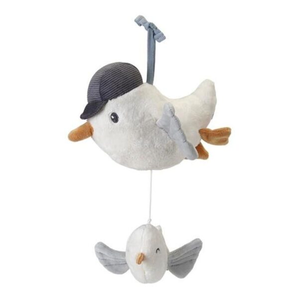 Peluche musicale mouette