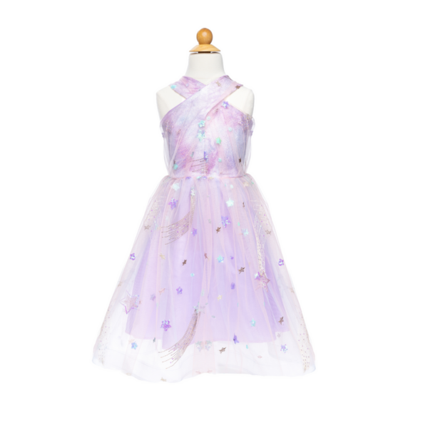 Robe Poussière d'étoile 7/8 ans couleur Lilas