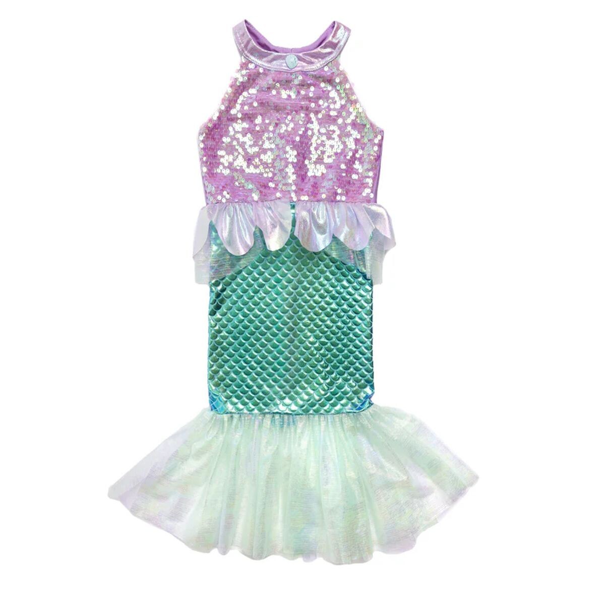 À chaque tourbillon, la robe prend vie, transportant votre enfant dans un monde de merveilles aquatiques. 