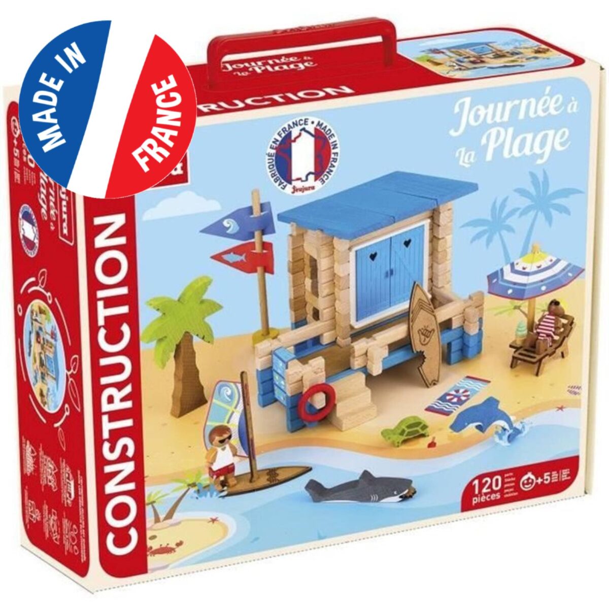 Journée-a-la-plage-120pc Et une petite valise pour tout ranger