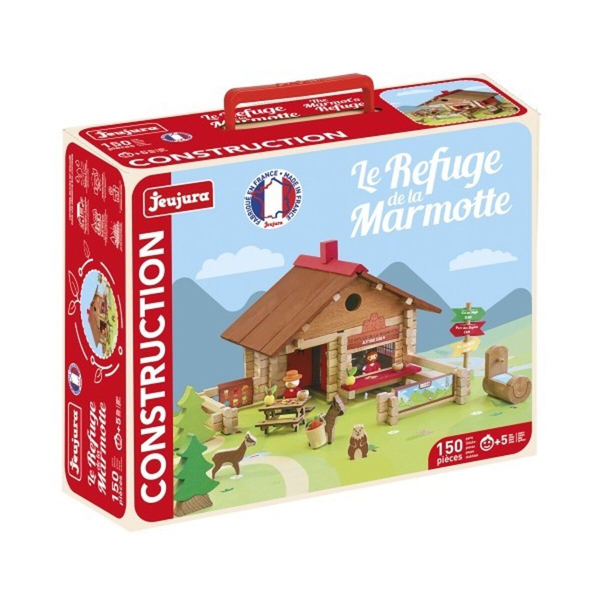 Refuge-Marmotte Le Refuge de la Marmotte 150 pièces dès 5 ans