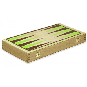 Jeu de Backgammon en bois pliable