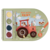 Ce cahier de peinture aux illustrations amusantes offre un divertissement aux enfants