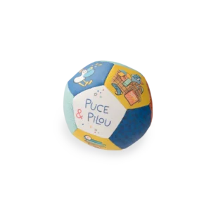 Ballon souple 10 cm Puce & Pilou