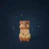 Veilleuse hamster (USB) Puce & Pilou