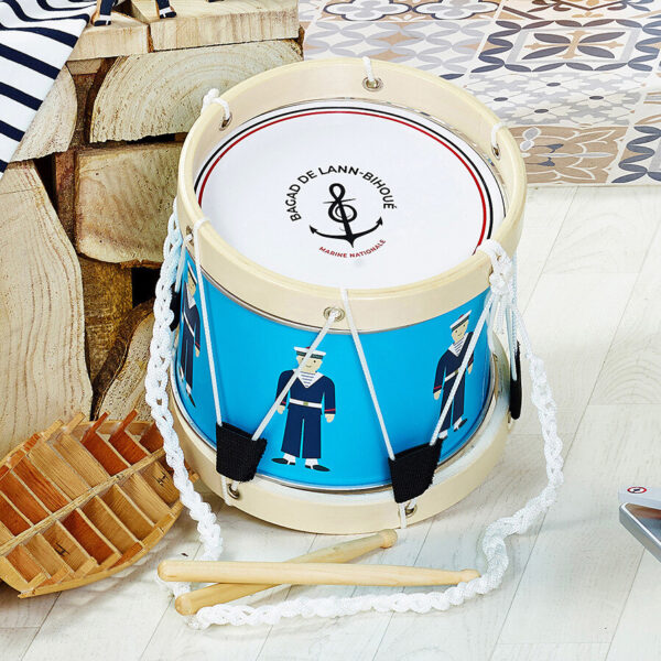 Petit tambour en bois, Bagad de Lann Bihoué